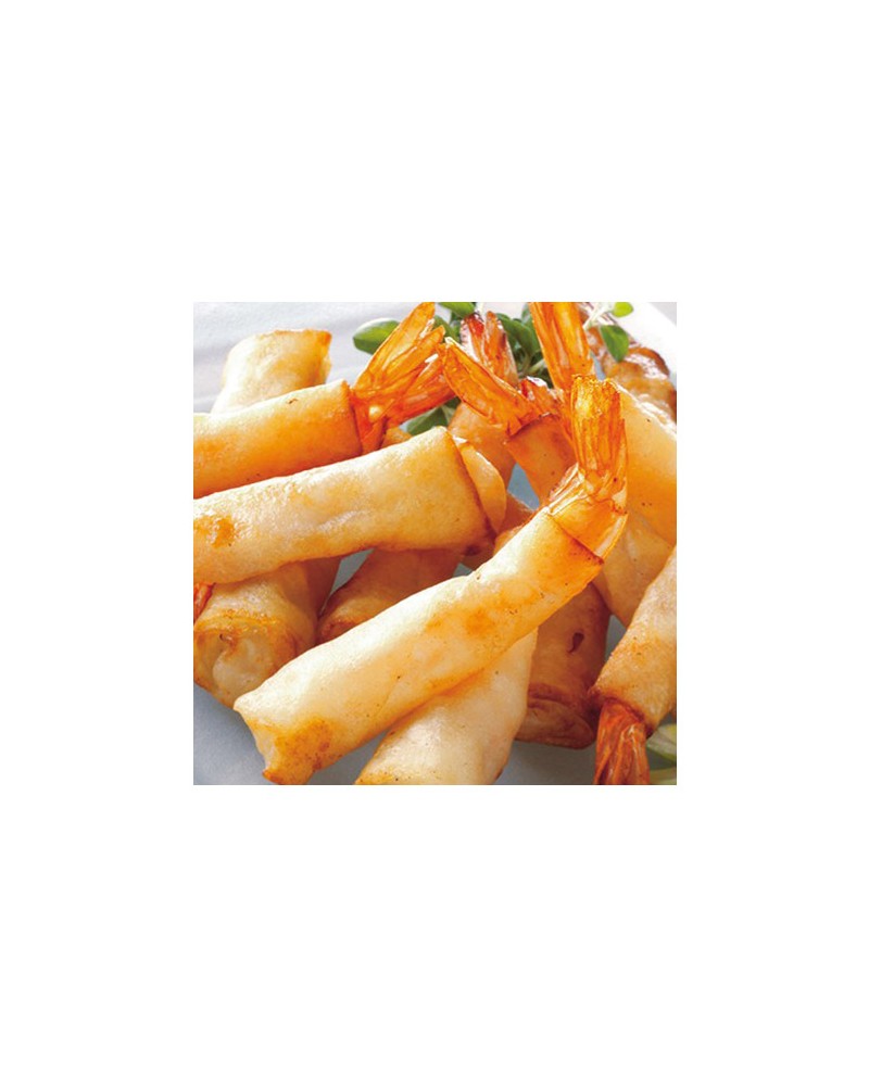 Rollito Langostino en Pasta Filo 800gr (40p)