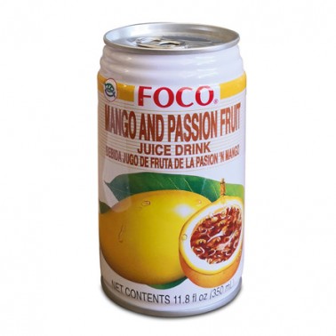 FOCO Bebida Mango&Fruta Pasión 350ml