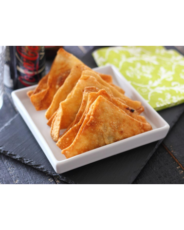 Pasta de Wantun Rojo Freir 250gr