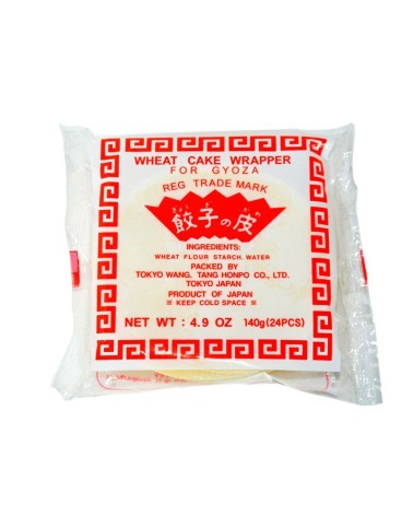 Pasta de Gyoza 140gr 24uds