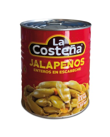 Jalapeños Enteros La Costeña 2,8Kg