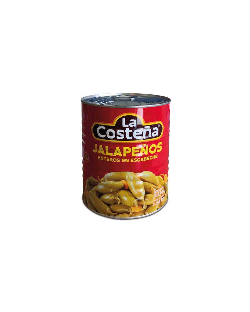 Jalapeños Enteros La Costeña 2,8Kg