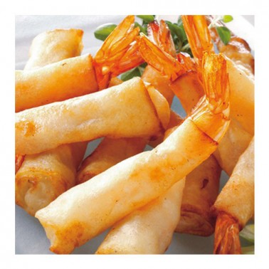 Rollito Langostino en Pasta Filo 800gr (40p)