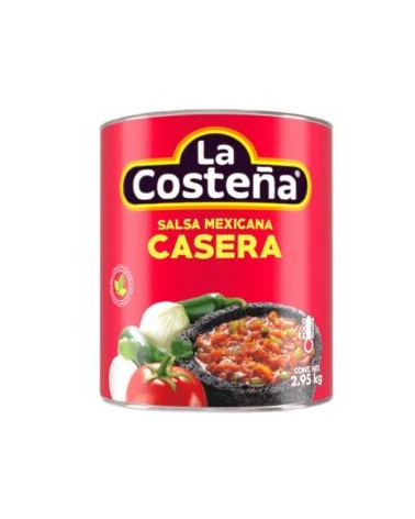 Salsa Casera Roja Mexicana La Costeña 2950gr