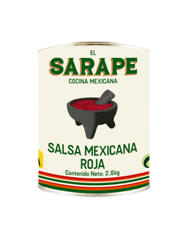 Salsa Mexicana Roja El Sarape 2,8Kg
