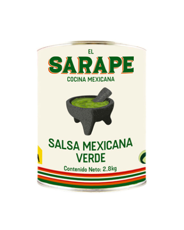 Salsa Verde El Sarape 2,8Kg