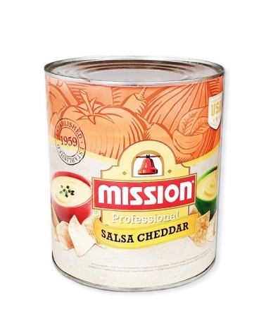 Salsa Queso Cheddar Mission 3Kg
