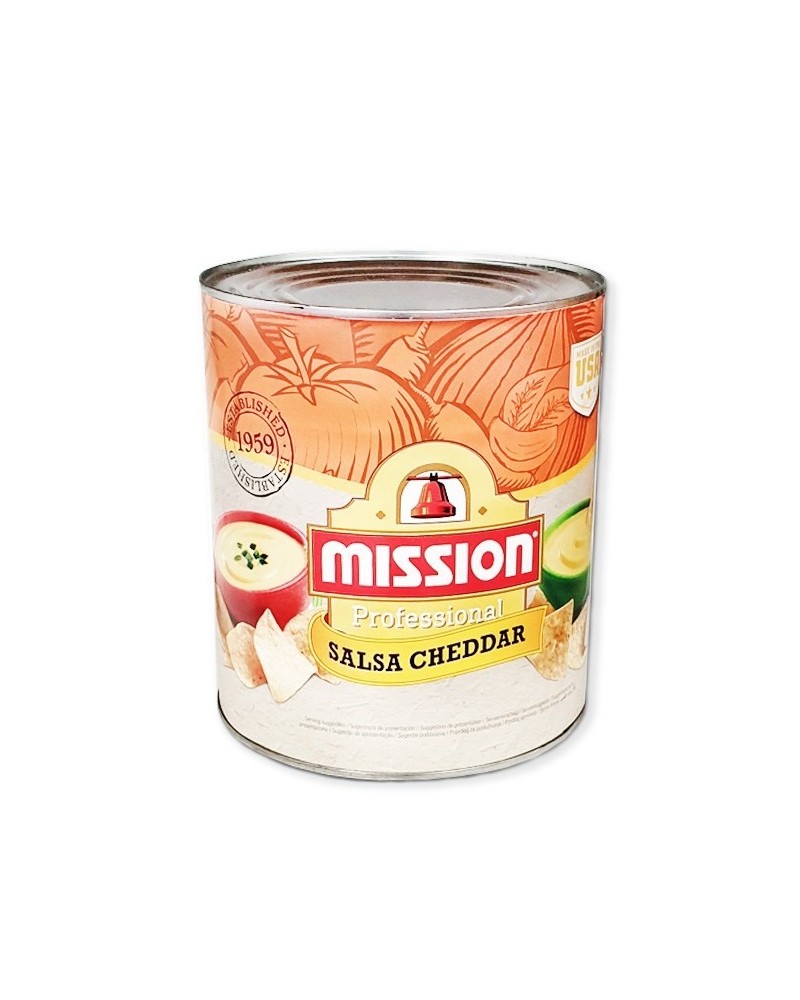 Salsa Queso Cheddar Mission 3Kg