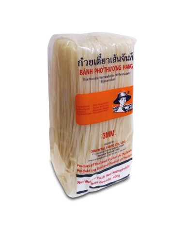 Tallarines de arroz Farmer 3mm 400gr