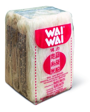 Fideos de Arroz Wai Wai Finos 500gr