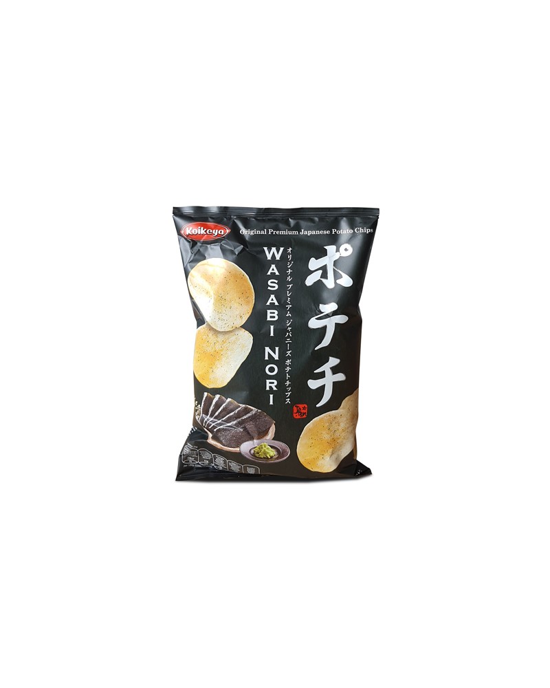 Koikeya wasabi nori chips 100gr
