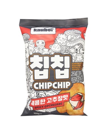 Patatas Chips Kauboi Spicy Gochujang 100gr