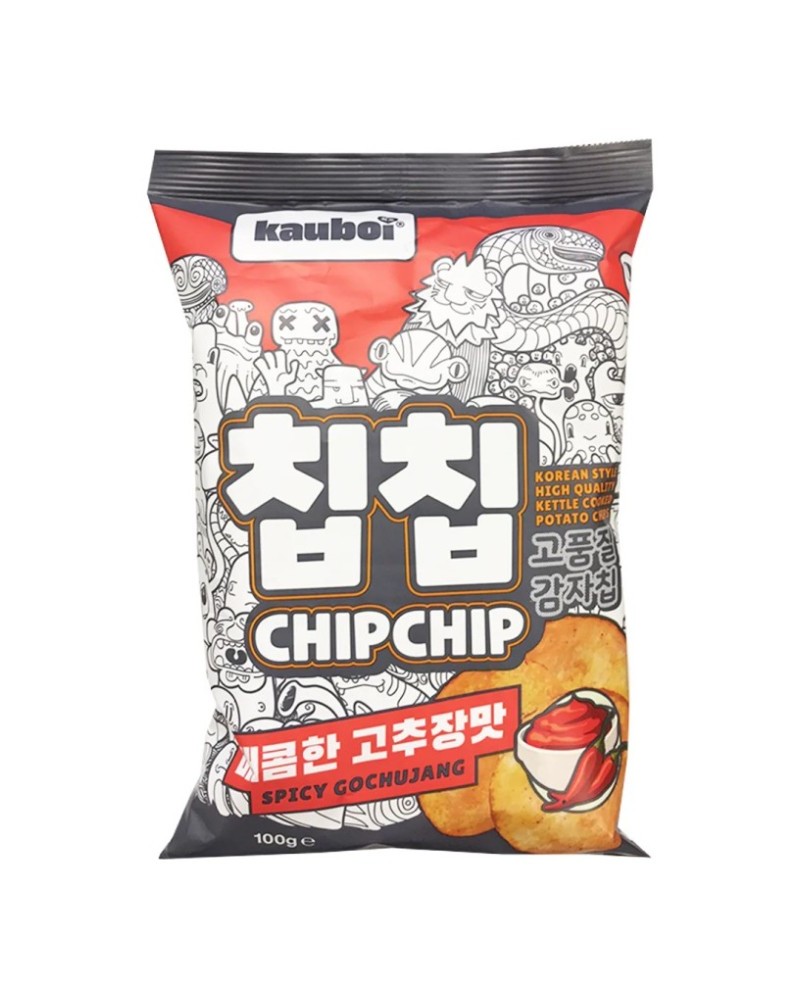 Patatas Chips Kauboi Spicy Gochujang 100gr