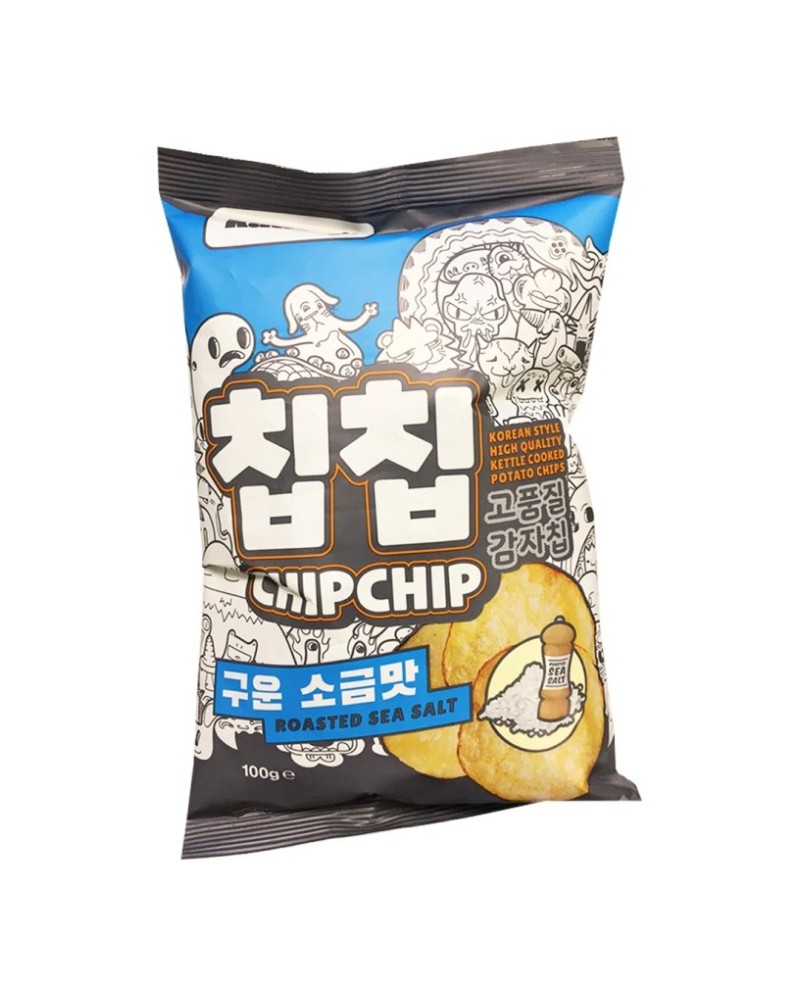 Patatas Chips Kauboi Roasted Sea Salt 100gr