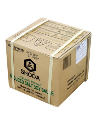 Salsa de soja baja en sal - Shoda genen shoyu 18L
