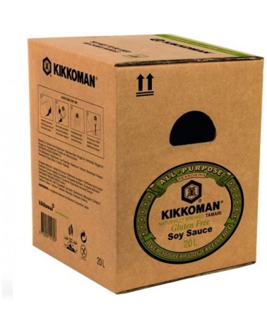 Salsa de Soja Kikkoman Sin Gluten 20L