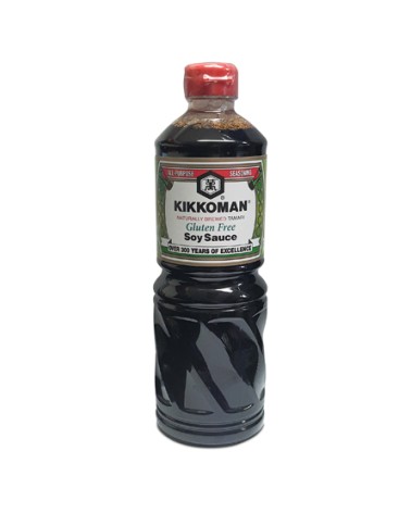 Salsa de Soja Kikkoman Sin Gluten 1L