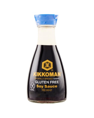 Salsa de Soja Kikkoman Sin Gluten Disp. 150ml