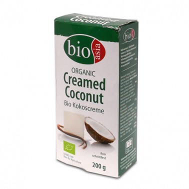 Crema coco orgánica Bioasia 200gr