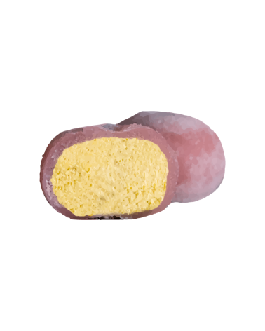 Mochi LM Helado de fruta pasion y mango 32gr x 6